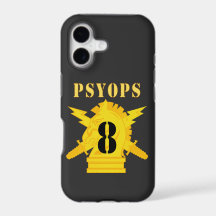 Exército - PSYOPS w Branch Insignia - 8º Batalhão