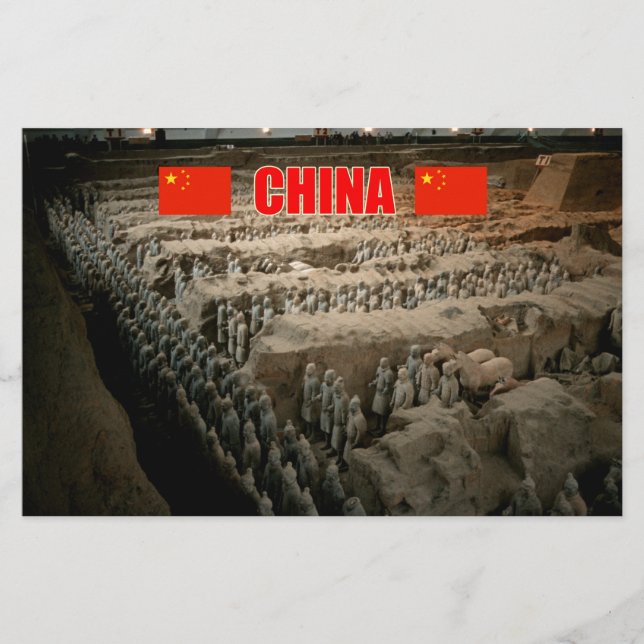 Exército Terracotta China - Foto Pró (Frente)