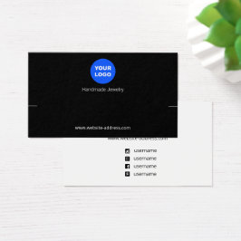 Exibição da Marca Preta para Adicionar Logotipo Pe