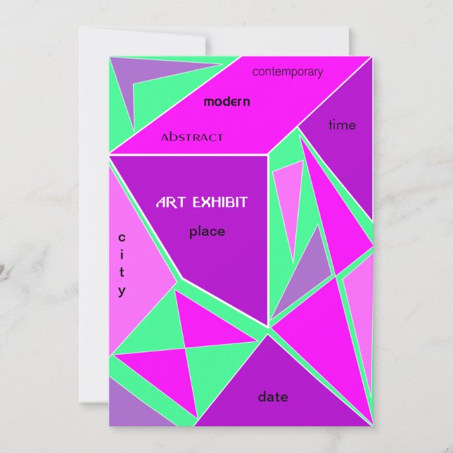 Exibição de Arte/ Mostrar (Frente)