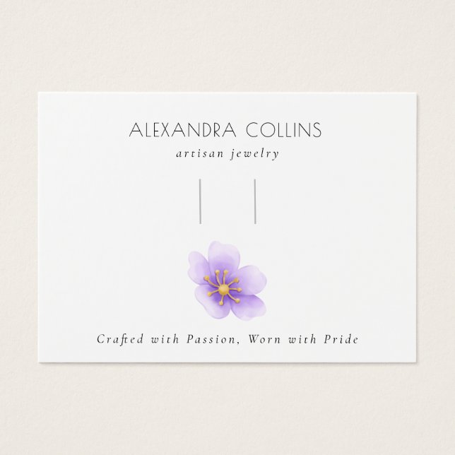 Exibição de Barrette de Hairclip de Flor Sakura Ro (Frente)