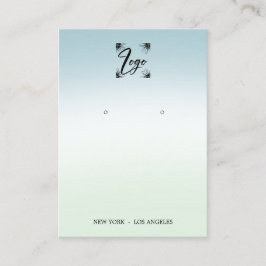 Exibição de inserção de logotipo gradiente