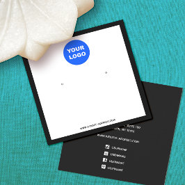 Exibição de Letras Brancas Quadradas de Adição Per