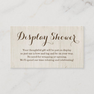 Exibir Inserção de Chá para Convite - Russo