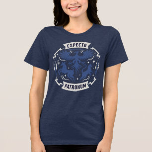 Expecto Patronum Silhueta Gráfica Vintage
