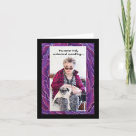 Explique isso ao seu Cartão de Saudação da Avó