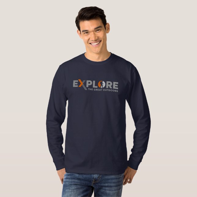 Exploração da Natureza (2) | Camisa de manga longa (Frente Completa)