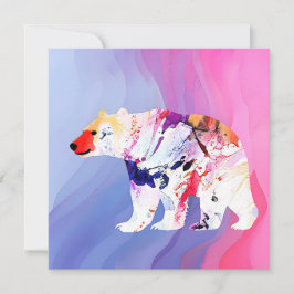 Explorador Ártico Pastel em Aquarela