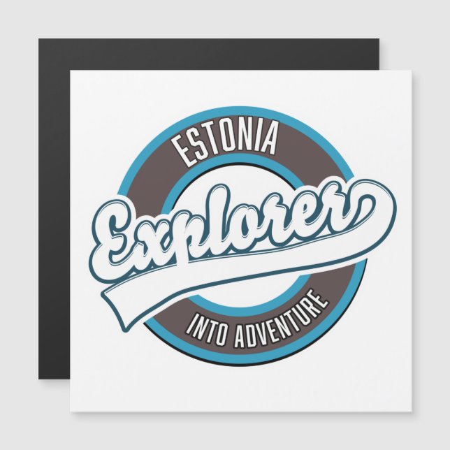 Explorador da Estônia em aventura (Frente/Verso)
