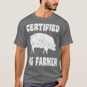 Explorador de Porcos Certificado - Camisa Engraçad