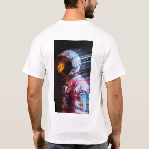 Explorar Marte - Camiseta de Desfoque de Movimento