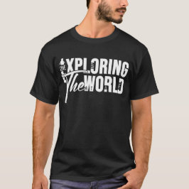 Explorar o dom da aventura de camiseta gráfica mun