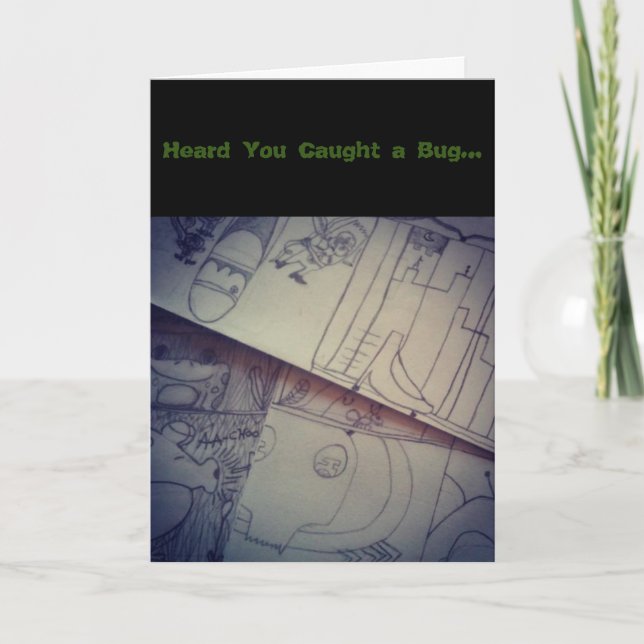 "ExploraStory Sketches" Cartão de Melhoras (Frente)