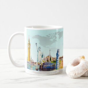 Explore a Caneca de viagem mundial