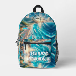 Explore com confiança: Eu sou abençoado Na moda de