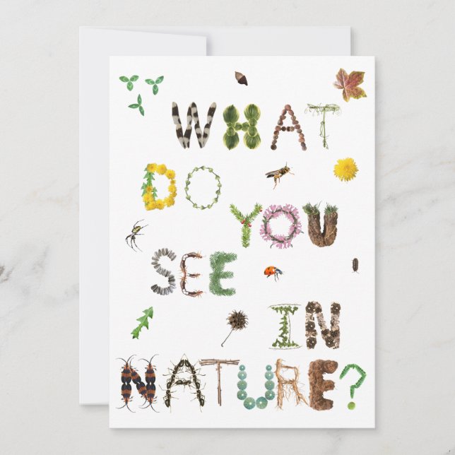 Explore o exterior - Cartão de professor - Ed ao a (Frente)