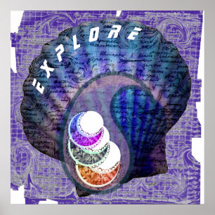 Explore o misterioso Poster do mar