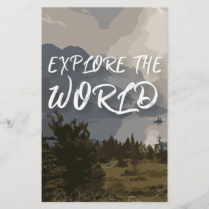 Explore o mundo 5.5" x 8.5" Flyer