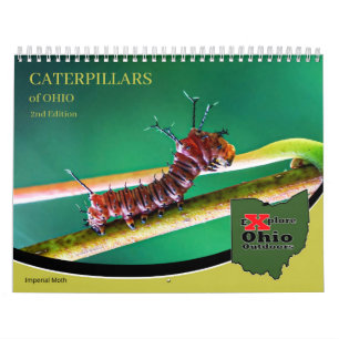Explore Ohio Outdoor Caterpillars Calendário segun