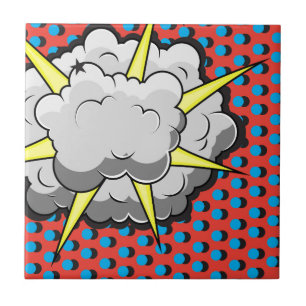 Explosão cómica do estilo do pop art