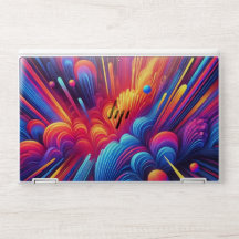 Explosão de Abstrato a cores a frio