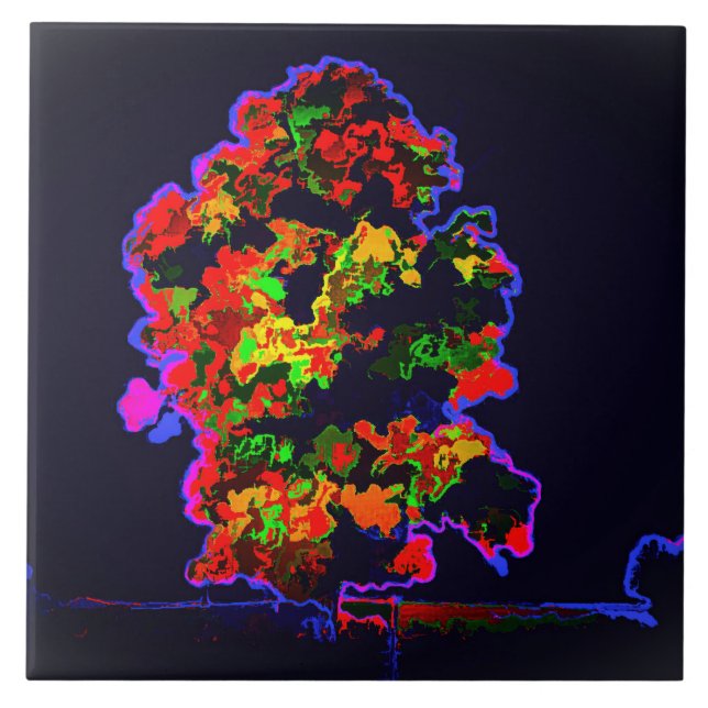 Explosão de árvore neon (Frente)