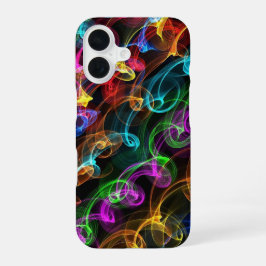 Explosão de luz colorida