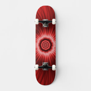Explosão do vermelho do skate