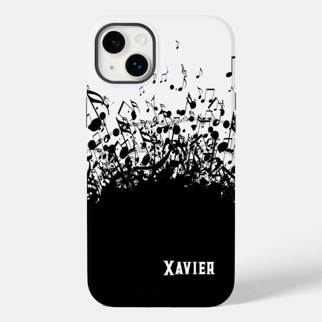 explosão musical capas de iphone Case-Mate (Verso)
