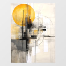 Explosão solar em preto e Dourado