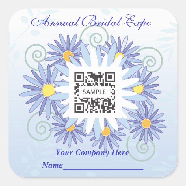 Expo de marca Modelo do adesivo (Frente)