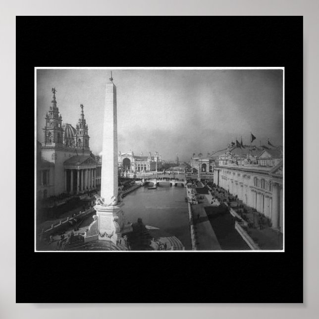 Expo do Mundo Justo de poster 1893 (Frente)