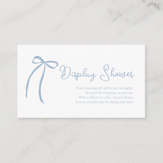 Exposição de Arco Azul Empoeirado Cartão de Enclau (Frente)