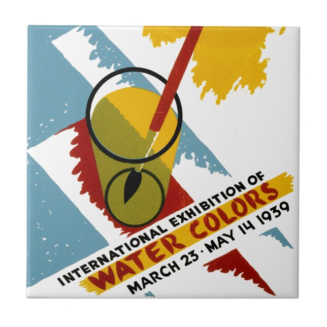 Exposição Internacional de Cores de Água (Frente)