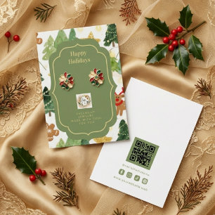 Expositor de Joias Floresta de Natal Rústica TMF26