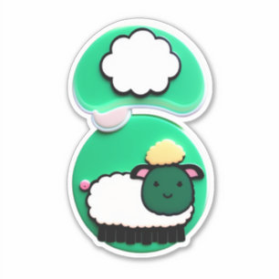 Expresse-se com os adesivos Sheep