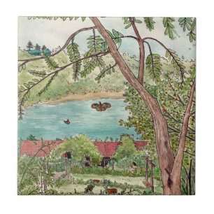 Exquisite Jardim Botânico Oasis Watercolor