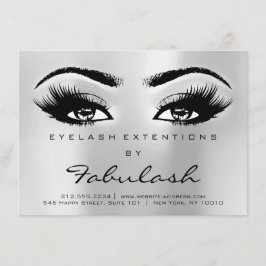 Extensão Lash Instruções pós-tratamento Cinza prat