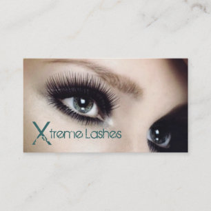 Extensões Lash, Cartão de visita de Lashes Salon