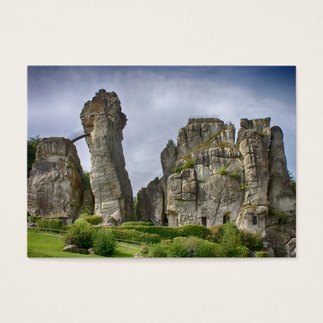 Externsteine Teutoburg Forest Germany (Frente)