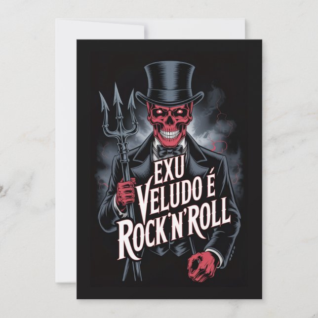 Exu Veludo é Rock'N'Roll #1 (Frente)