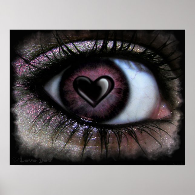 Eye Heart U Poster (Frente)