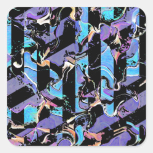 Eyesore clássico adesivo redondo