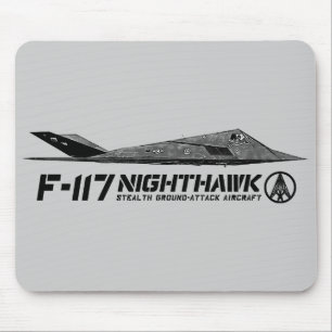 F-117 noitibó-americano Mousepad
