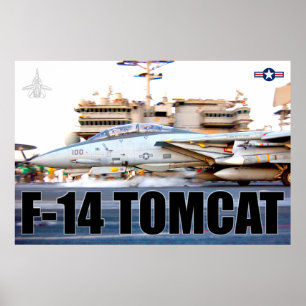 F-14 POSTER DE "LANÇAMENTO" TOMCAT