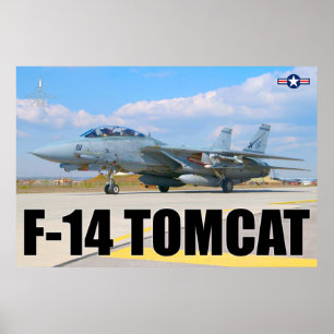 F-14 POSTER DE "PREVOO" TOMCAT