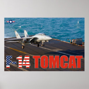 F-14 POSTER de "TROCA" TOMCAT