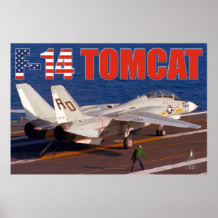 F-14 POSTER de "TROCA" TOMCAT