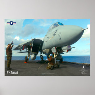 F-14 TOMCAT "FLIGHTDECK" POSTER