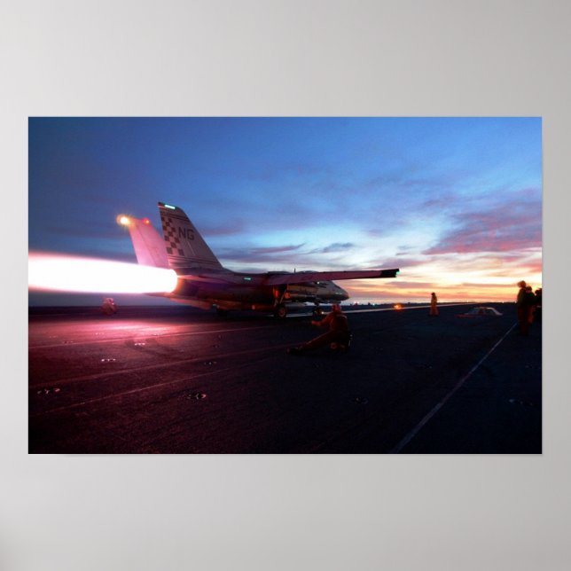 F-14 Tomcat Poster (Frente)